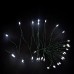Гирлянда Конский хвост Мишура 960 LED 16 нитей 3 м зеленая, белый GarlandoPro D960L3MGW