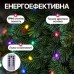 Гирлянда Конский хвост Мишура 1200 LED 20 нитей 2 м зеленая, мультиколор GarlandoPro D1200L2MGML