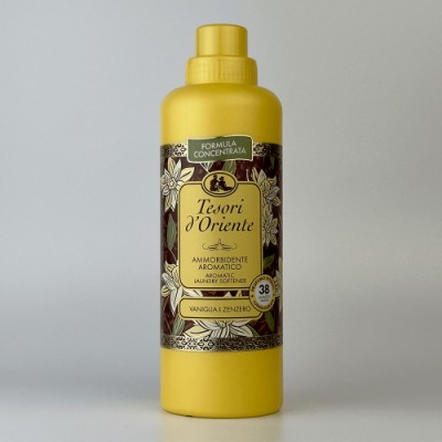 Кондиционер-ополаскиватель для белья Tesori d'Oriente Vanilla & Ginger Ammorbidente Aromatico, 760 мл, 38 стирок, Италия