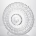 Фруктовница на ножке стеклянная Queen Lace 32 см под хрусталь Yiwu HP-34-47