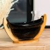 Фруктовница керамическая 32 x 18,5 x 18 см с бамбуковой подставкой HP1237