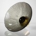 Фруктовница стеклянная «Gold & Grey» 24 см на золотой ножке Yiwu HP-34-118
