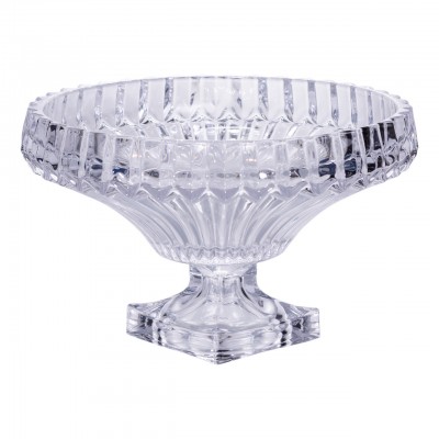 Фруктовница стеклянная на ножке Ø29 (см) Прозрачный HP-19-139RB