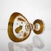 Конфетница стеклянная Bogema Gold 15 см Yiwu HP-34-134