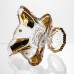 Конфетница стеклянная Crystal 12 см Yiwu HP-34-139