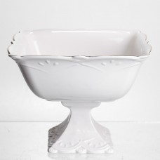 Конфетница на ножке фарфоровая Pearl 15*15 см Yiwu 120-YH-HG054