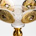 Ваза для фруктов стеклянная Gold Glass 22 см Yiwu HP-34-140