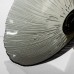 Фруктовница стеклянная «Gold & Grey» 24 см на золотой ножке Yiwu HP-34-118