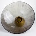 Фруктовница стеклянная «Gold & Grey» 34 см на золотой ножке Yiwu HP-34-119