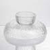 Фруктовница на ножке Ice Textured 15 см с ледяной текстурой стекла Yiwu HP-34-88