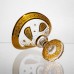 Конфетница стеклянная Bogema Gold 15 см Yiwu HP-34-134