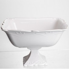 Ваза для фруктов на ножке фарфоровая Pearl 26,5*26,5 см Yiwu 120-YH-HG052
