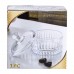 Конфетница с крышкой Ø 10 см стеклянная HP-YH-75