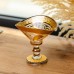 Конфетница стеклянная Bogema Gold 15 см Yiwu HP-34-134