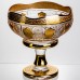 Ваза для фруктов стеклянная Bohemia Gold 26 см Yiwu HP-34-137