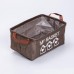 Органайзер для хранения вещей 30×20×14 (см) Коричневый HP-41-18HAKI