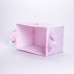 Корзина для игрушек 30×20×20 (см) мягкая складная Розовый HP-41-7P