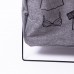 Корзина для белья на подставке 36×32×52 (см) мягкая Серая HP-41-11G