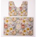 Набор ковриков для ванной Flowers 2 штуки 80*50 см/50*40 см диатомитовых Yiwu HP-42-174