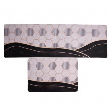 Набор ковриков диатомитовых для кухни Honeycomb 58*38 см/ 118*38 см Yiwu HP-42-208