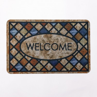 Коврик привратный Framed Welcome 38*58 см диатомитовый HP-42-40