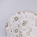 Коврик для сервировки стола Flowers 38 см золото HP-36327-12GOLD