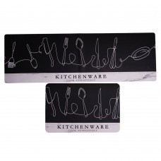 Набор ковриков диатомитовых для кухни Kitchenware 58*38 см/ 118*38 см Yiwu HP-42-207