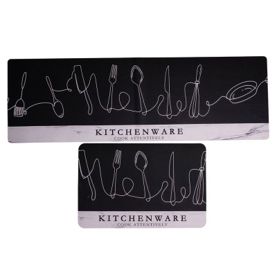Набор ковриков диатомитовых для кухни Kitchenware 58*38 см/ 118*38 см Yiwu HP-42-207
