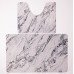 Набор ковриков для ванной и туалета White Marble 50*80 / 40*50 см Yiwu HP-42-181 Набор ковриков для ванной и туалета White Marble 50*80 / 40*50 см Yiwu HP-42-181