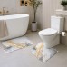 Набор ковриков для ванной и туалета Golden Marble 50*80 / 40*50 см Yiwu HP-42-179