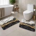Набор ковриков для ванной и туалета Modern Marble 50*80 / 40*50 см Yiwu HP-42-182