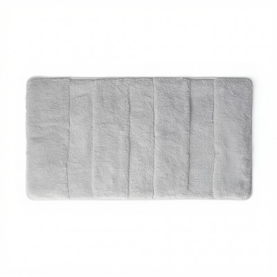 Коврик для ванной комнаты 50*80 см из микрофибры серый CH-1807-40G