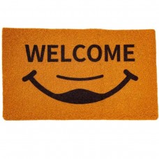 Коврик привратный WELCOME прямоугольный 70*40 см коричневый HP-47-9