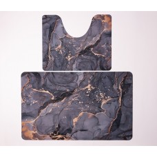 Набор ковриков для ванной и туалета Luxury Marble 50*80 / 40*50 см Yiwu HP-42-180 Набор ковриков для ванной и туалета Luxury Marble 50*80 / 40*50 см Yiwu HP-42-180