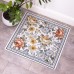 Коврик для ванной комнаты Flowers 58*58 см диатомитовый HP-42-7