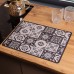 Коврик диатомитовый для сушки посуды Azulejo 40*30 см Yiwu HP-42-189
