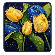 Коврик универсальный Tulips 58*58 см диатомитовый Yiwu HP-42-147