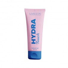 Крем для увлажнения кожи рук LIVESTA Hydra Touch, 75 мл, с мочевиной, алоэ вера и миндальным маслом