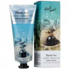 Крем для рук FarmStay Visible Difference Hand Cream Black Pearl с экстрактом черного жемчуга 100 г