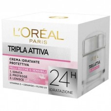 Крем для лица L'oreal tripla attiva - для сухой и чувствительной кожи 50 мл