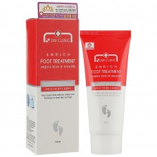 Восстанавливающий крем для усталых ног 3W Clinic Enrich Foot Treatment 100 мл