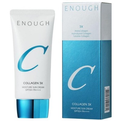 Увлажняющий солнцезахисний крем з колагеном Enough Collagen 3Х Moisture Sun Cream SPF50PA 50ml