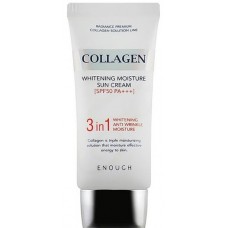 Солнцезащитный крем Enough Collagen 3in1 Whitening Moisture Sun Cream SPF50 с коллагеном 50 мл Солнцезащитный крем Enough Collagen 3in1 Whitening Moisture Sun Cream SPF50 с коллагеном 50 мл