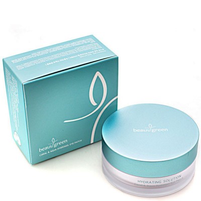 Патчи Для Глаз С Экстрактом Коралла И Морской Воды BeauuGreen Hydro Gel Coral & Aqua Eye Patch (Стандарт)
