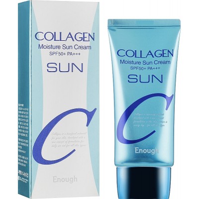 Увлажняющий солнцезащитный крем с коллагеном Enough Collagen Moisture Sun Cream SPF50+ PA+ 50 мл