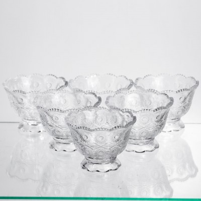 Набор креманок Crystal Daisy 6 штук по 200 мл Yiwu HP-34-74