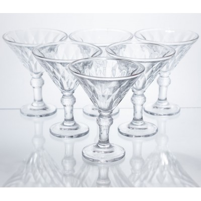 Набор бокалов для мартини Classic Elegance 6 штук по 215 мл коктейльные HP-17-57