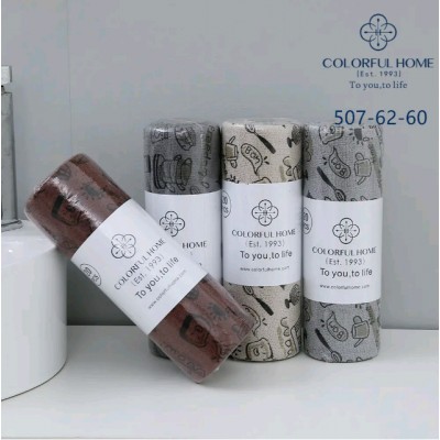 Полотенце отрывное в рулоне из микрофибры Square 25x25 см (20 шт.), ассорти