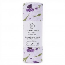Отрывные кухонные салфетки из микрофибры в рулоне 25х25 см (20 шт) Lavender Butterfly 544-1V