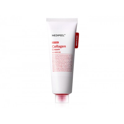 Защитный крем для лица с коллагеном и пептидами MEDI-PEEL Red Lacto Peptide Collagen Barrier Cream, 80мл
